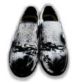 Painted//Spiked Loafers