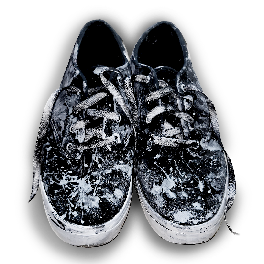 Painted Sneakers